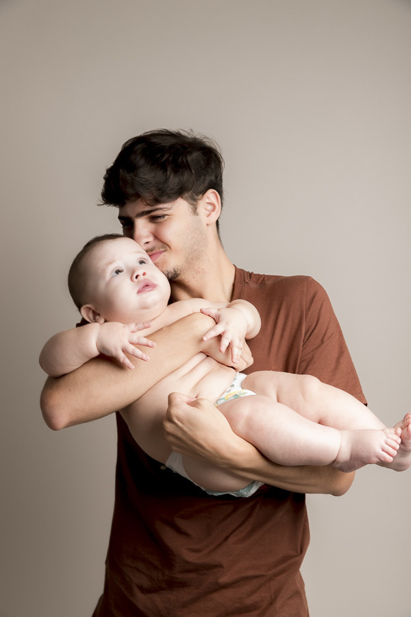 Bryan 7 meses - Ensaio com a família 