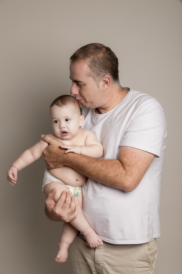 Bryan 7 meses - Ensaio com a família 