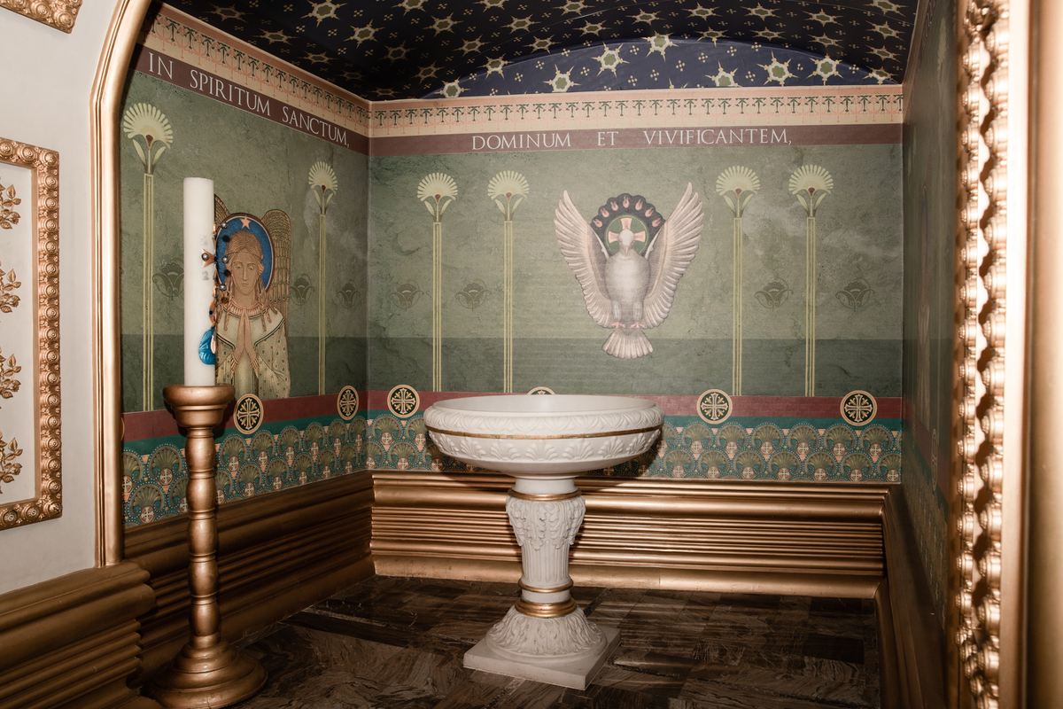 Batizado da Helena - Paroquia Santissia Trintade.SP 3