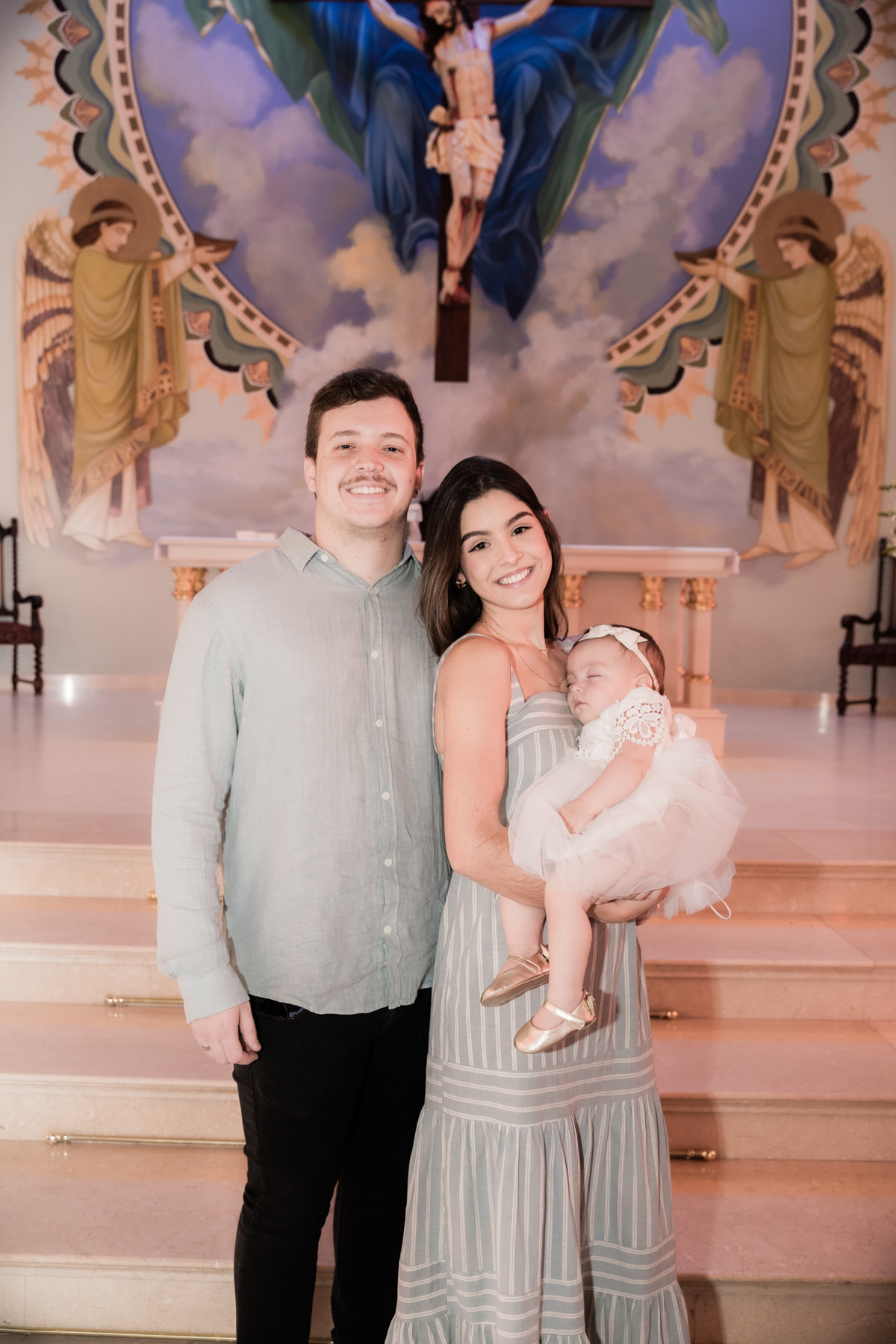 Batizado da Helena - Paroquia Santissia Trintade.SP8