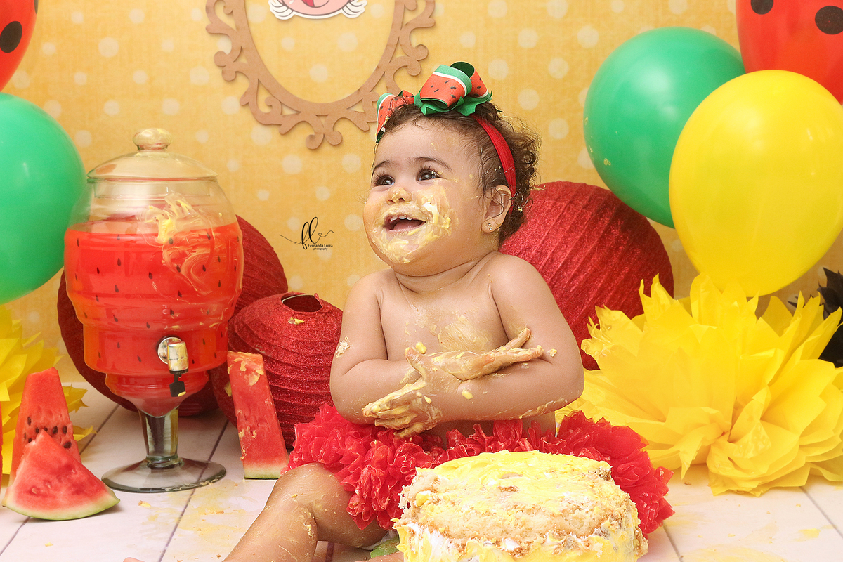 smash the cake da magali,ideias da magali, sessão do bolinho, cake smash,smash the cake tema magali, smash the cake cenário da magali, melancia, sessão melancia, bolo da magali,smash the cake para menina,sessão de um ano no tema turma da mônica , magali,