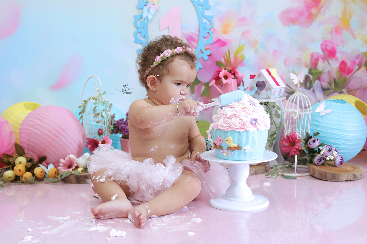 smash, smash the cake, ideias jardim encantado, sessão do bolinho, cake smash, smash the cake tema jardim encantado, smash the cake cenário jardim, jardim encantado,bolo jardim encantado,smash the cake para menina,sessão de um ano no tema jardim,borboleta