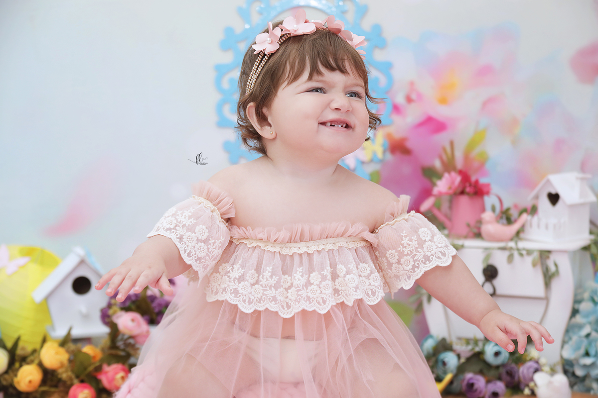 smash, smash the cake, ideias jardim encantado, sessão do bolinho, cake smash, smash the cake tema jardim encantado, smash the cake cenário jardim, jardim encantado,bolo jardim encantado,smash the cake para menina,sessão de um ano no tema jardim,borboleta