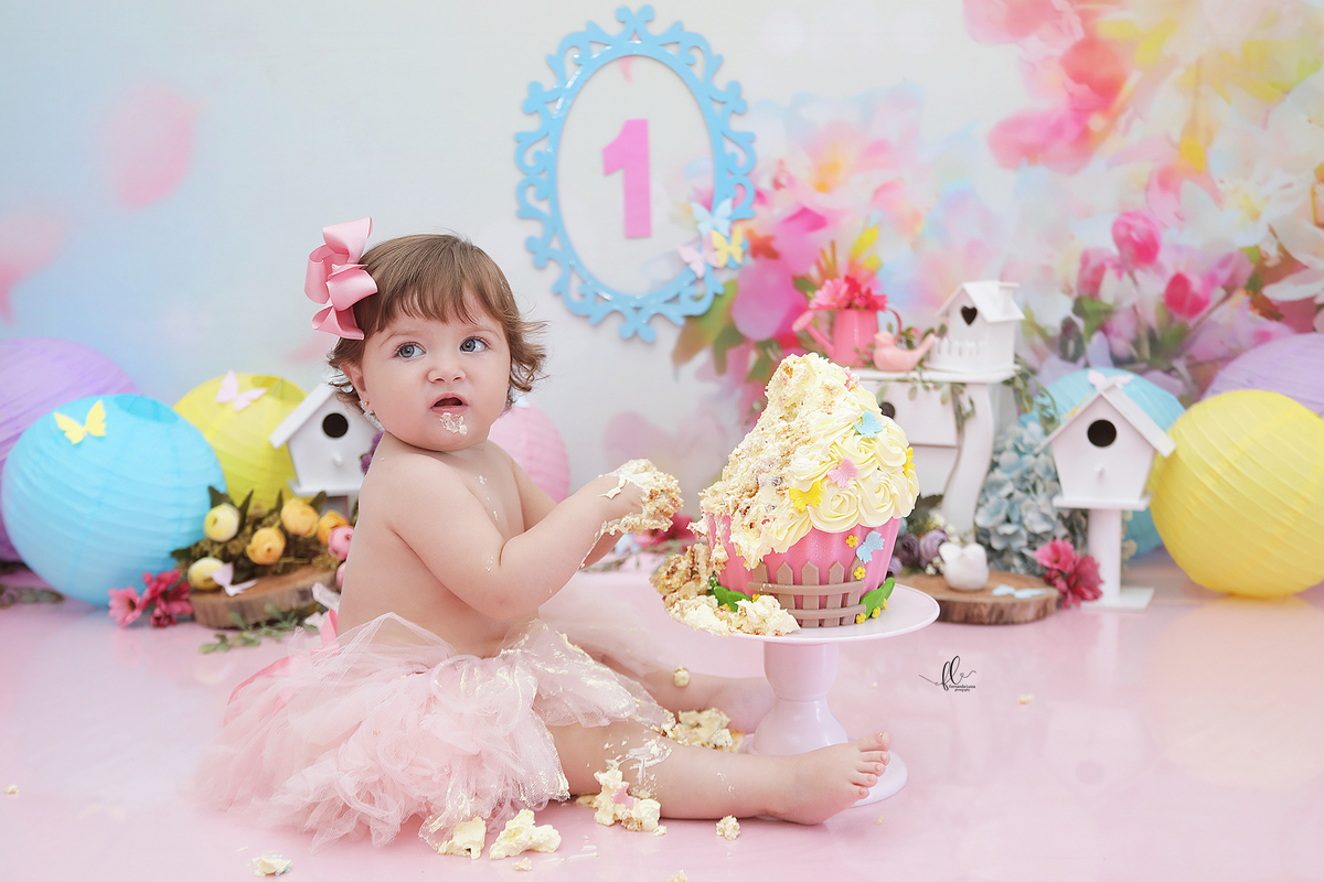 smash, smash the cake, ideias jardim encantado, sessão do bolinho, cake smash, smash the cake tema jardim encantado, smash the cake cenário jardim, jardim encantado,bolo jardim encantado,smash the cake para menina,sessão de um ano no tema jardim,borboleta