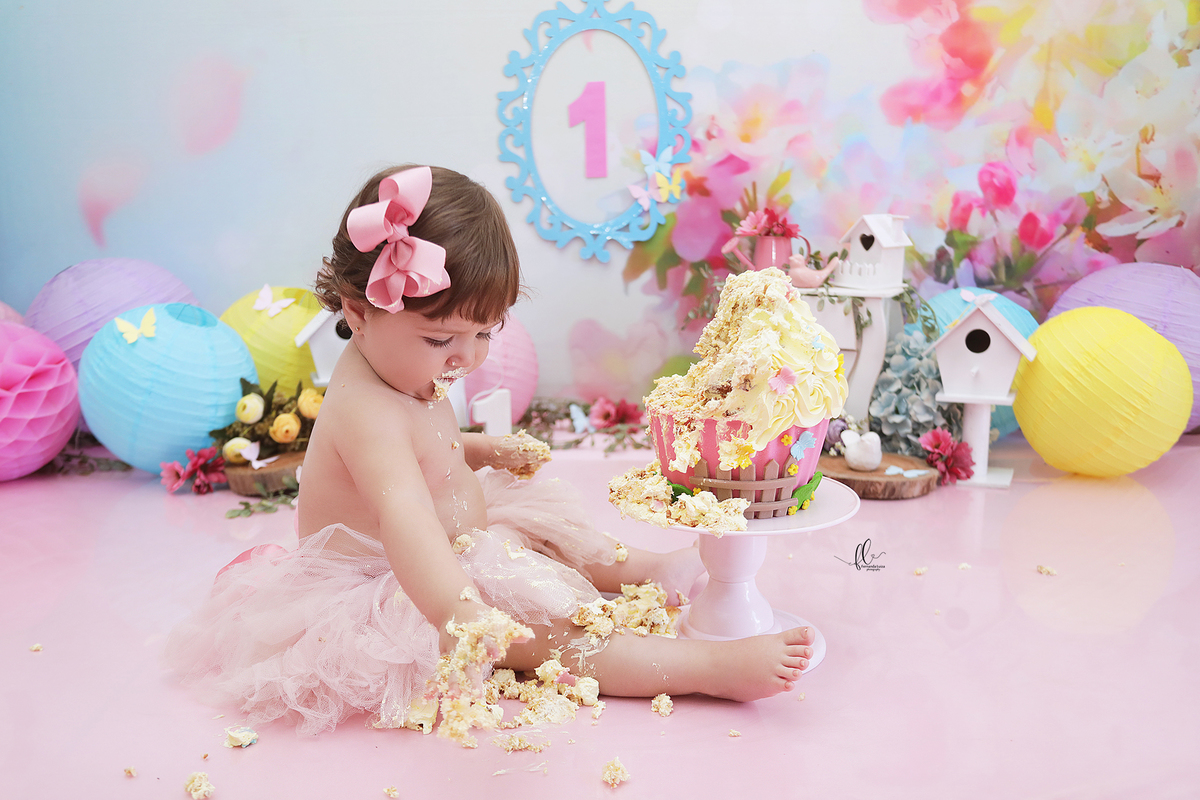 smash, smash the cake, ideias jardim encantado, sessão do bolinho, cake smash, smash the cake tema jardim encantado, smash the cake cenário jardim, jardim encantado,bolo jardim encantado,smash the cake para menina,sessão de um ano no tema jardim,borboleta