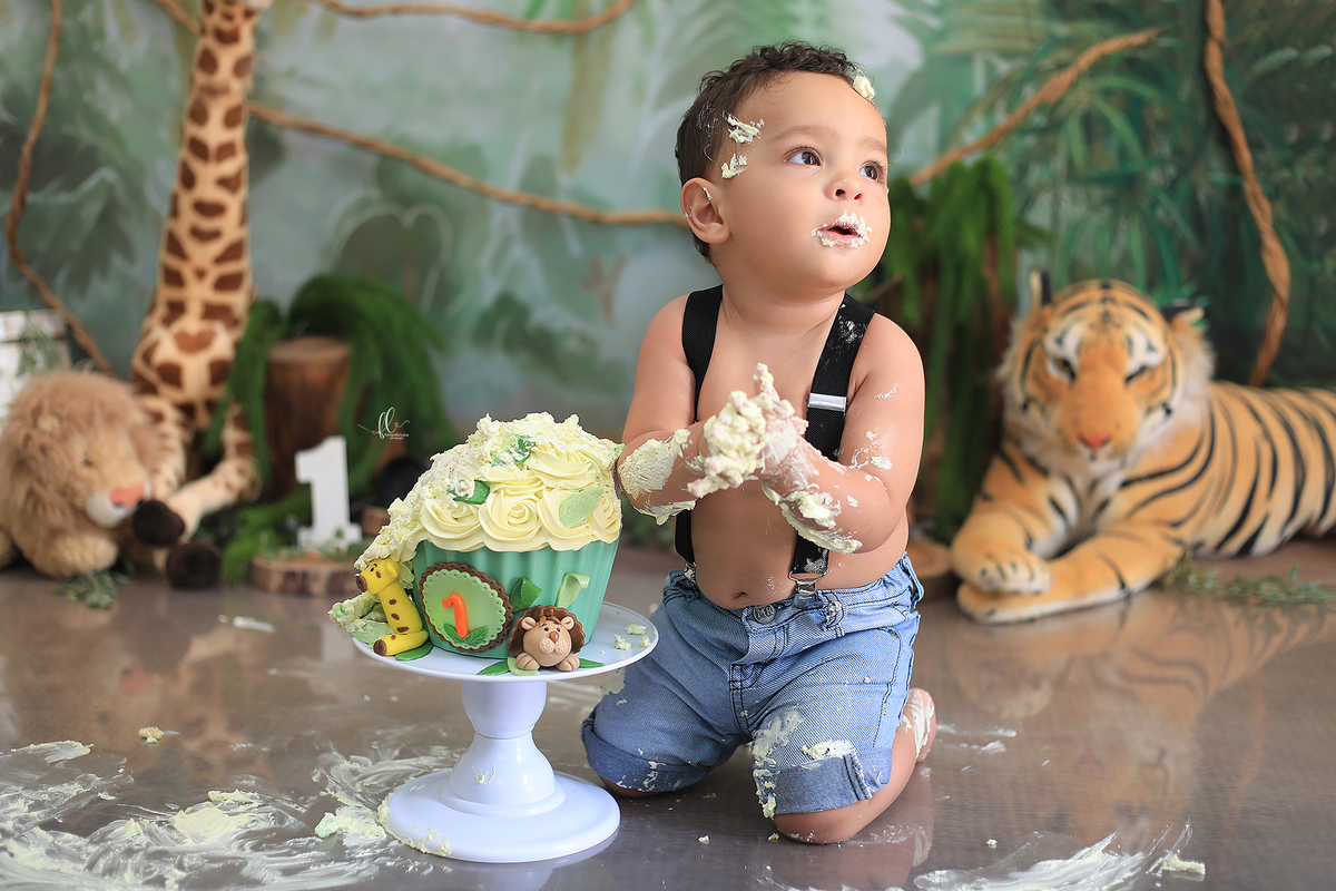 smash, smash the cake, ideias safari, ideias no tema safari, sessão do bolinho, cake smash, smash the cake tema safari , smash the cake cenário safari, selva,bolo safari ,smash the cake para menino,sessão de um ano no tema safari,safari, bichos, animais