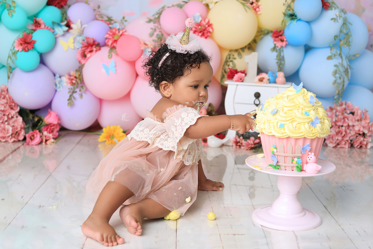 smash, smash the cake, ideias jardim encantado, sessão do bolinho, cake smash, smash the cake tema jardim encantado, smash the cake cenário jardim, jardim encantado,bolo jardim encantado,smash the cake para menina,sessão de um ano no tema jardim,borboleta