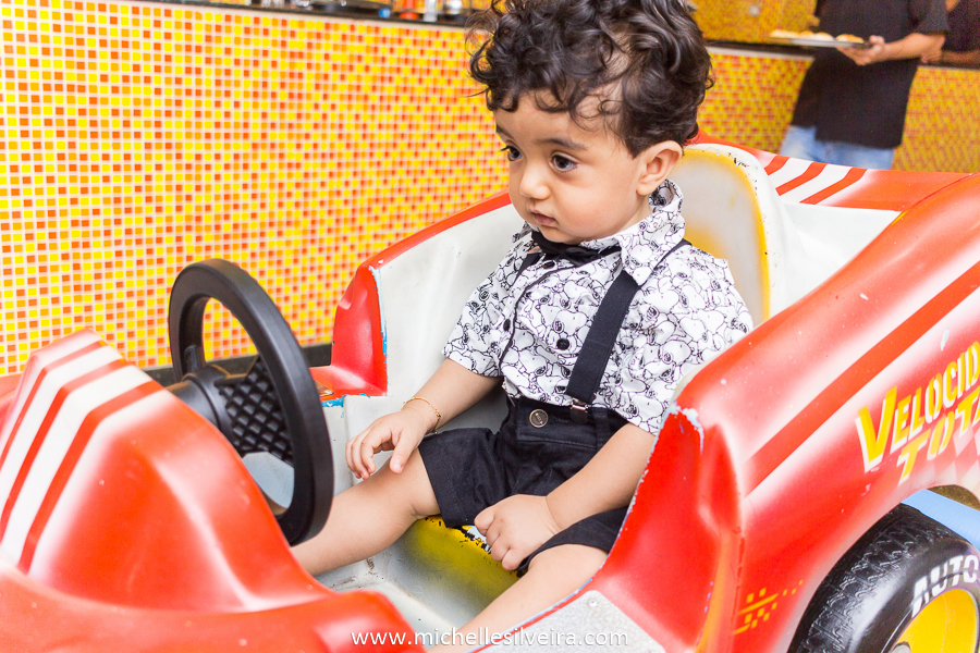 Fotografia de Festa Infantil tema turma do Snoopy no buffet kairós em Diadema - SP