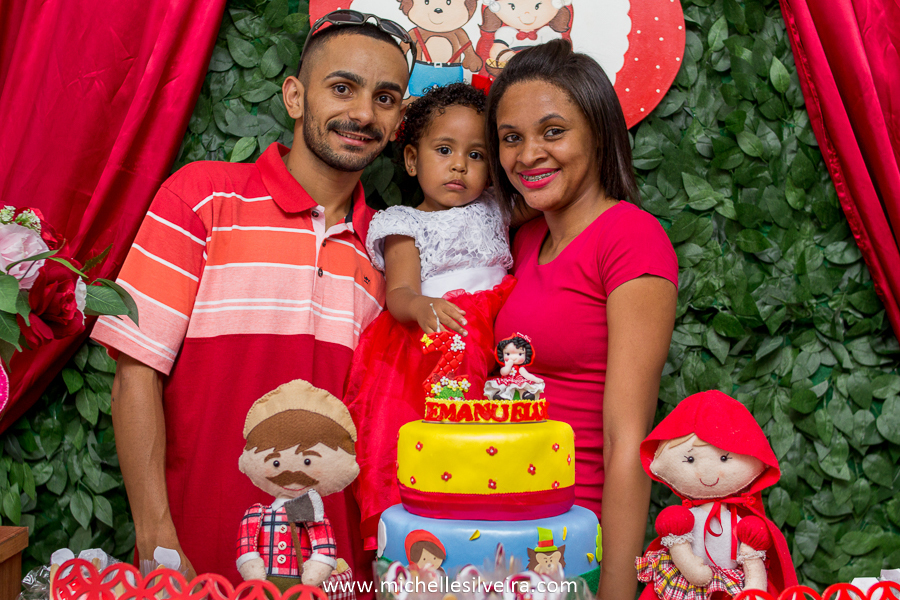 Fotografia de Festa Infantil tema chapeuzinho vermelho em sp