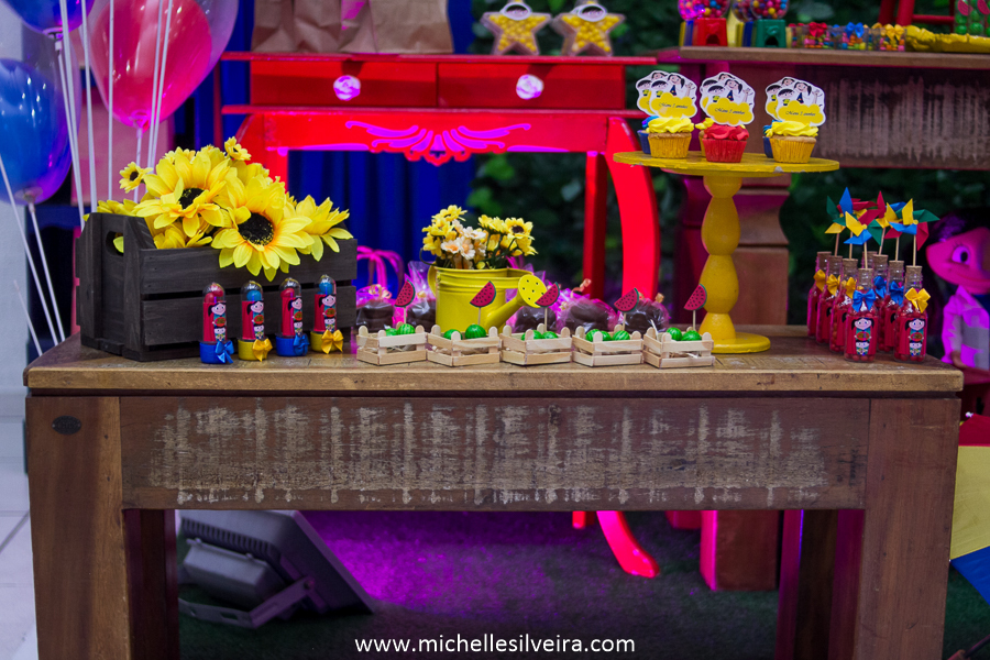 Fotografia de Festa Infantil tema Show da Luna
 no buffet kairós em Diadema - SP