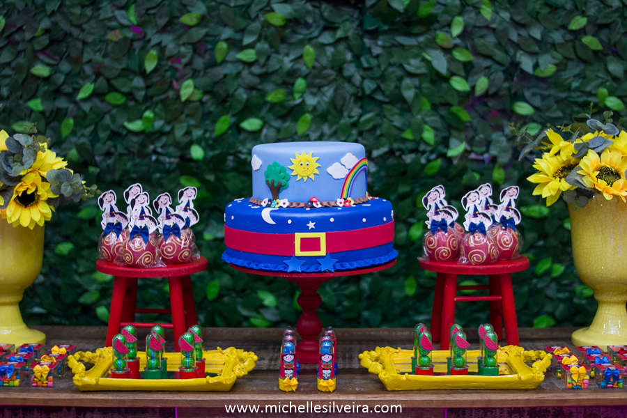 Fotografia de Festa Infantil tema Show da Luna
 no buffet kairós em Diadema - SP