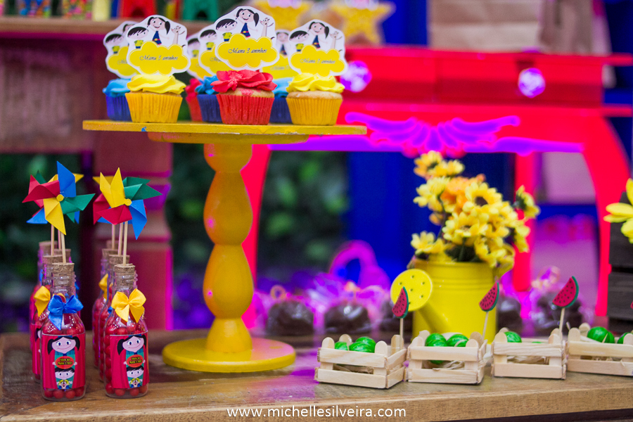 Fotografia de Festa Infantil tema Show da Luna
 no buffet kairós em Diadema - SP