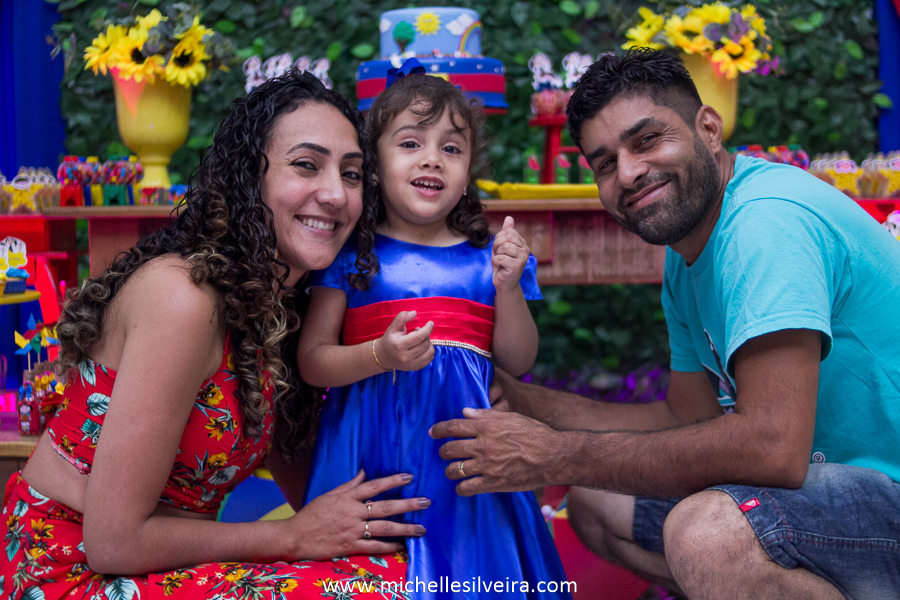 Fotografia de Festa Infantil tema Show da Luna
 no buffet kairós em Diadema - SP