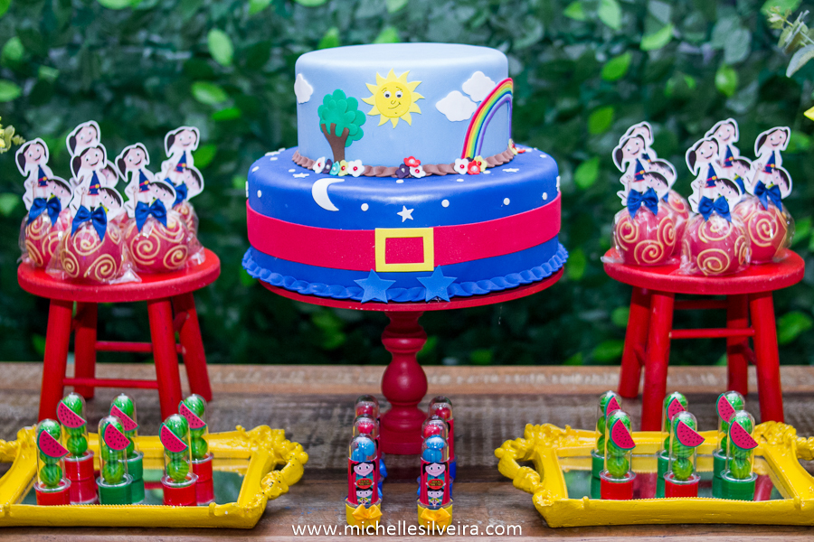 Fotografia de Festa Infantil tema Show da Luna
 no buffet kairós em Diadema - SP
