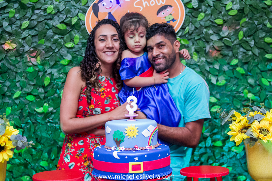 Fotografia de Festa Infantil tema Show da Luna
 no buffet kairós em Diadema - SP