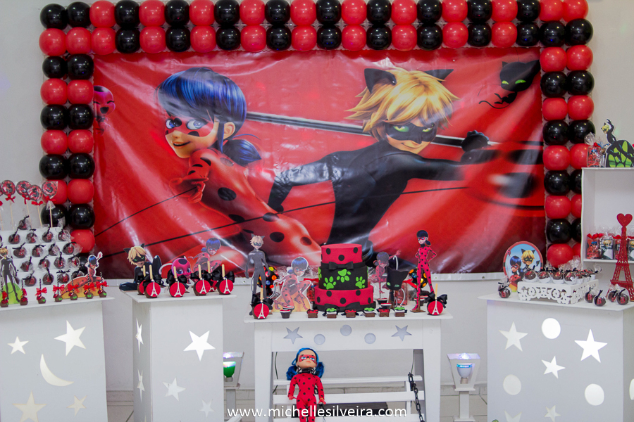 Fotografia de Festa Infantil 5 anos tema lady bug miraculous em são paulo
