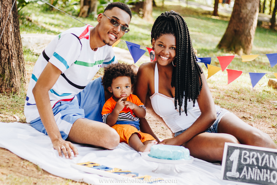 ensaio fotográfico de família smash the cake em diadema sp