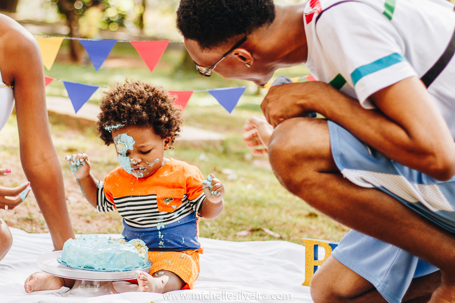 ensaio fotográfico de família smash the cake em diadema sp
