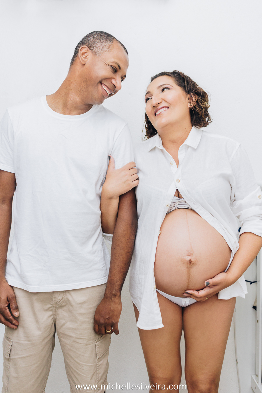 Ensaio de Gestante em casa na cidade de São Paulo