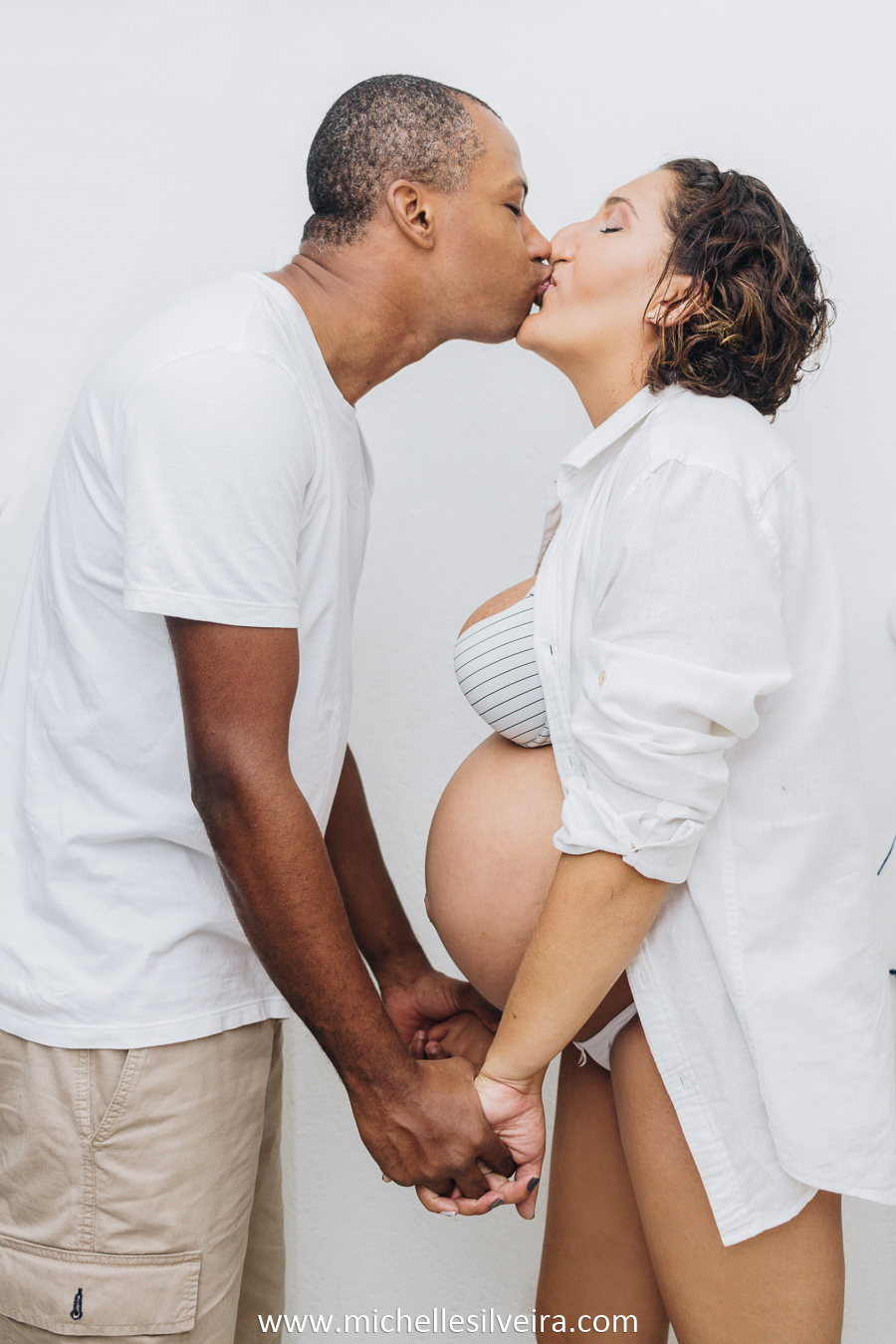 Ensaio de Gestante em casa na cidade de São Paulo