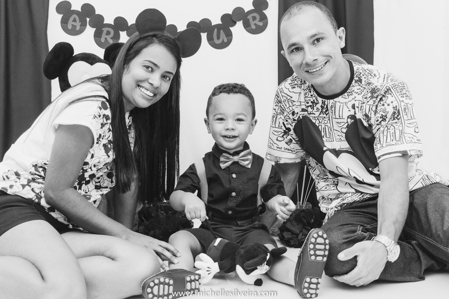 ensaio fotografico infantil tema mickey mouse - arthur 2 anos - em diadema - michellesilveirafotografia