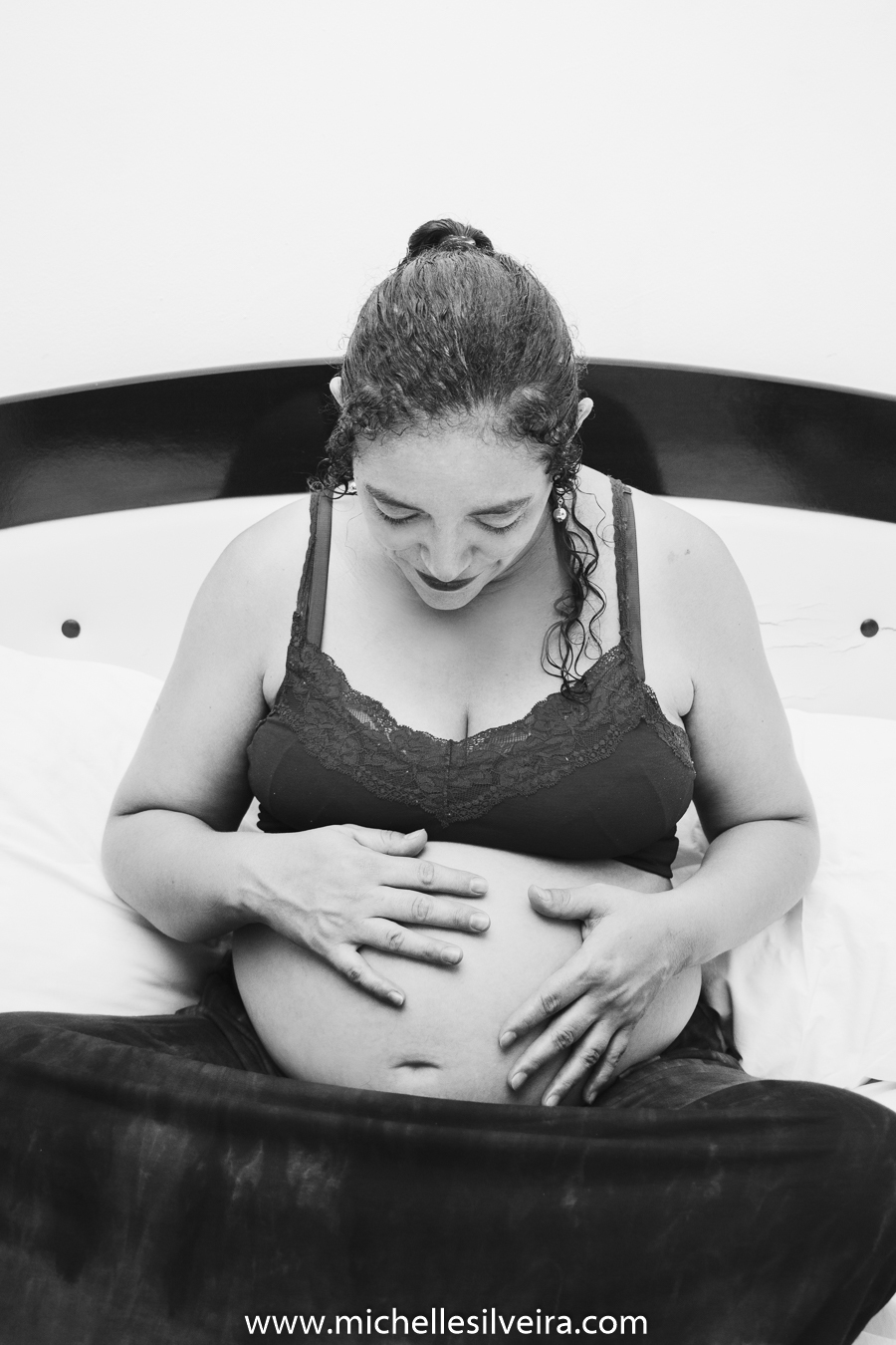 ensaio gestante em casa em diadema michelle silveira fotografia