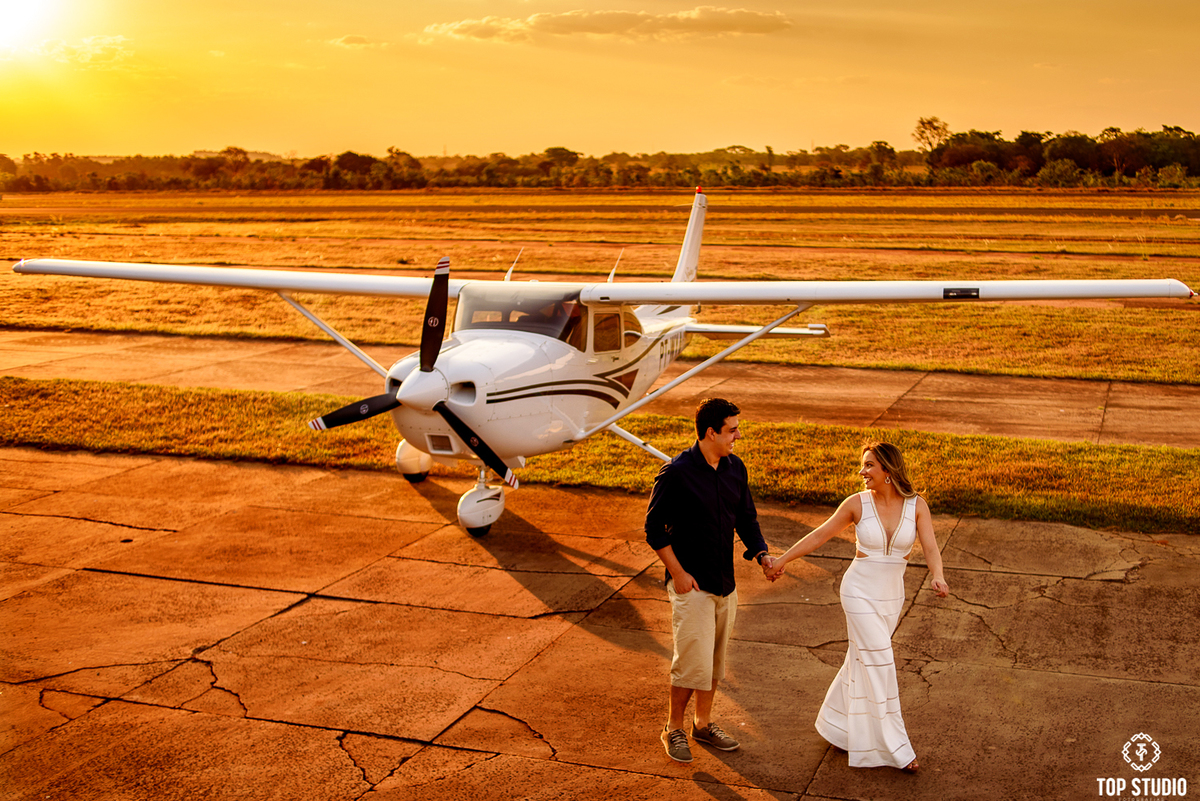 pre wedding avião em Aquidauana