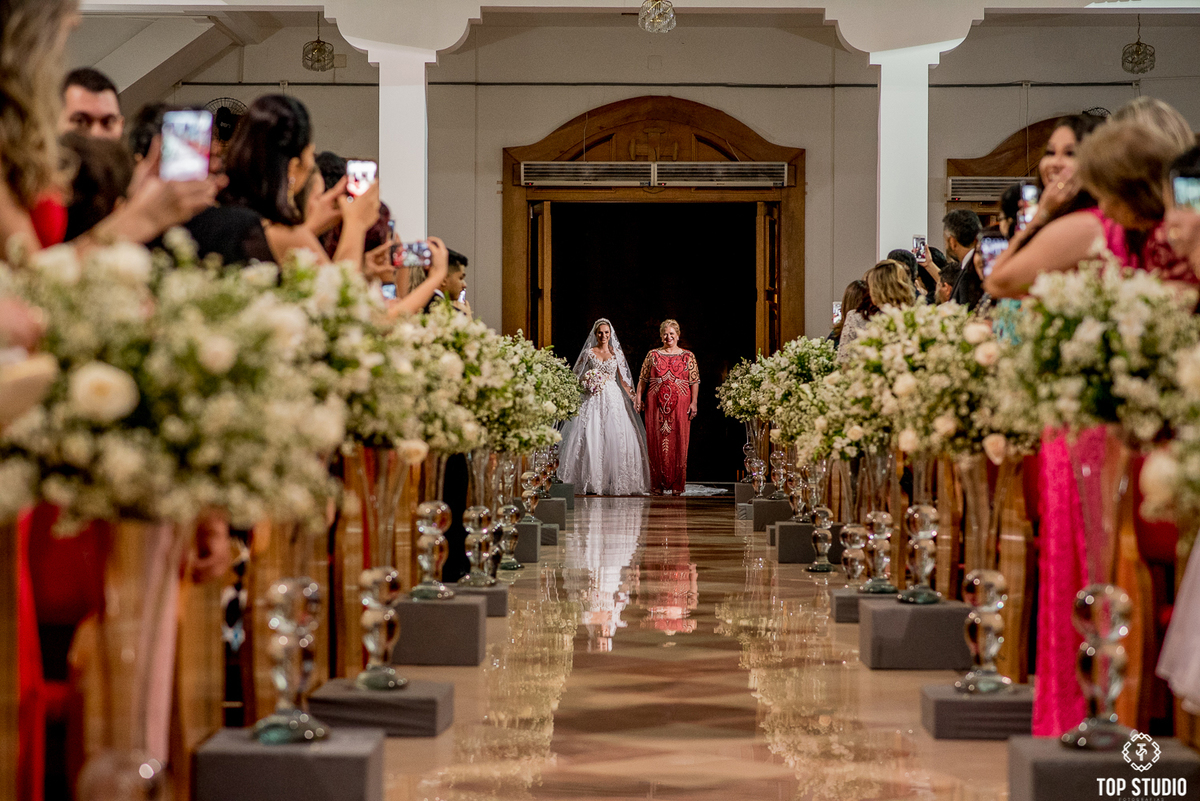 Fotografia casamento Viviany e Higor Paroquia são Jose.