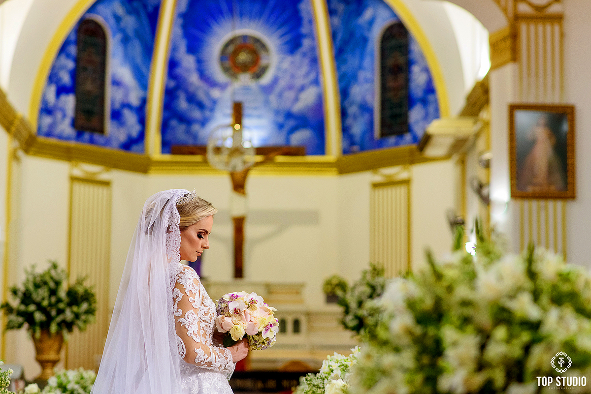 vestido de noiva la mer, paroquia sao jose 