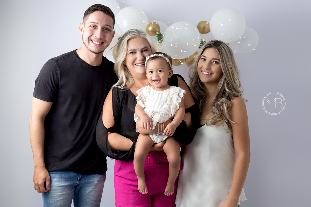 Smash the Cake - o primeiro aninho da Lara