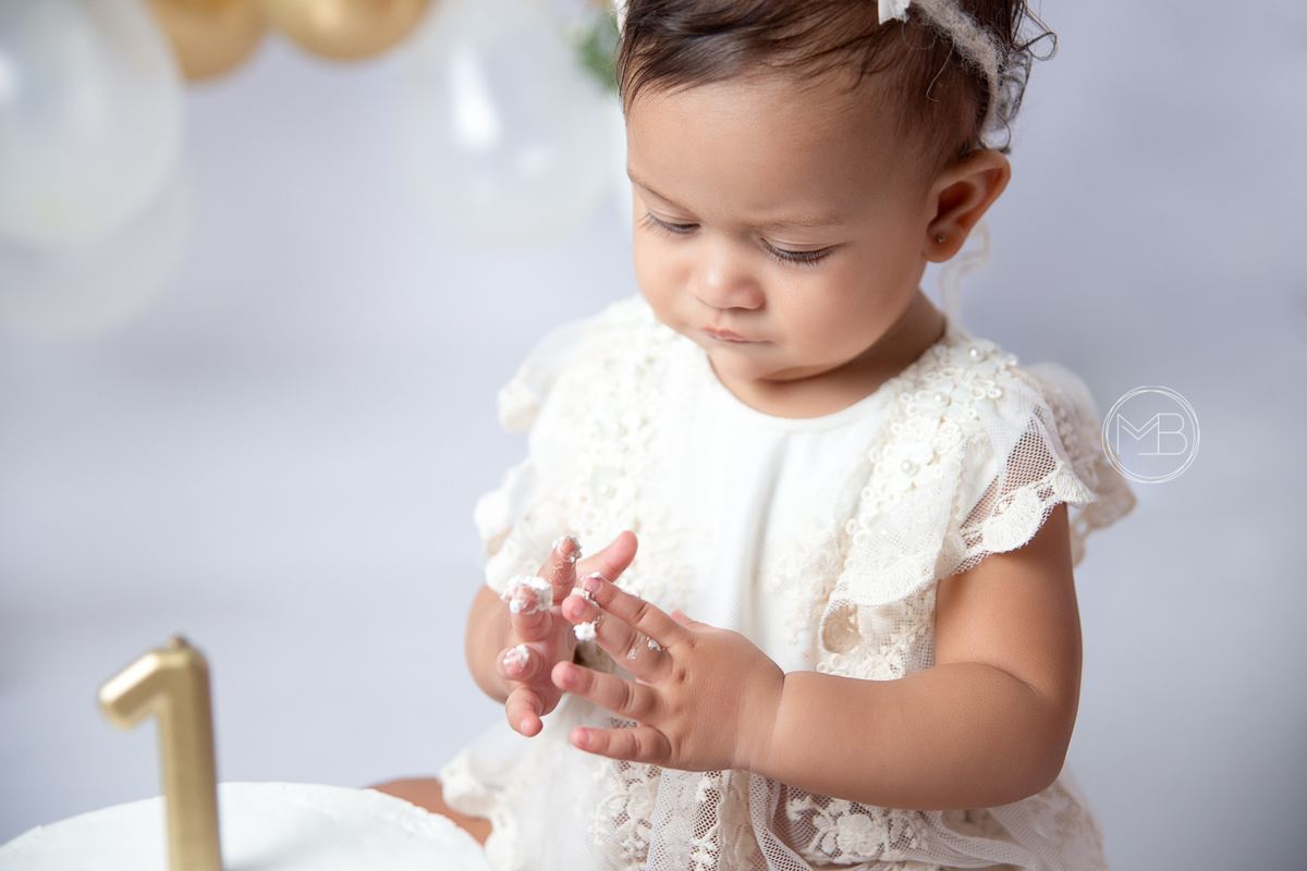 Smash the Cake - o primeiro aninho da Lara