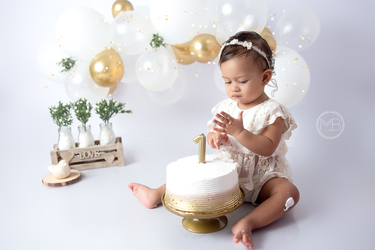 Smash the Cake - o primeiro aninho da Lara