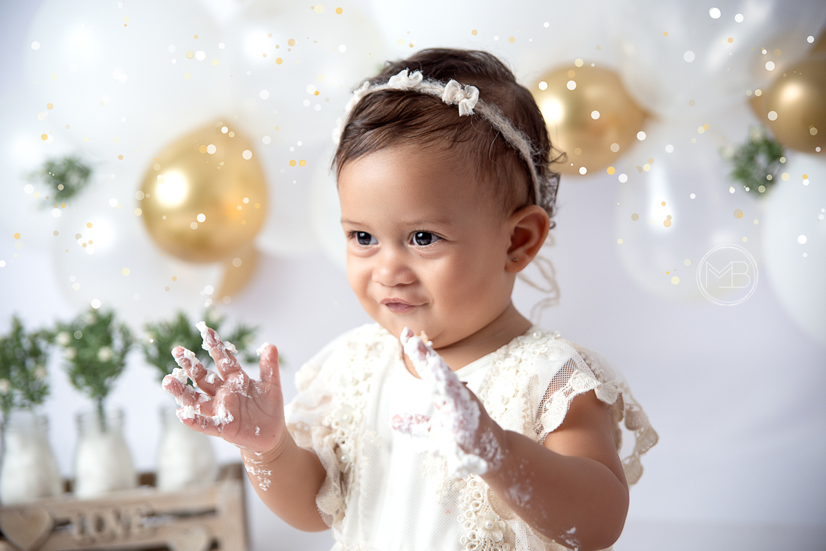 Smash the Cake - o primeiro aninho da Lara