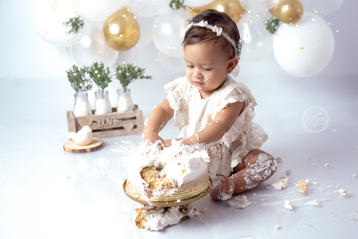 Smash the Cake - o primeiro aninho da Lara