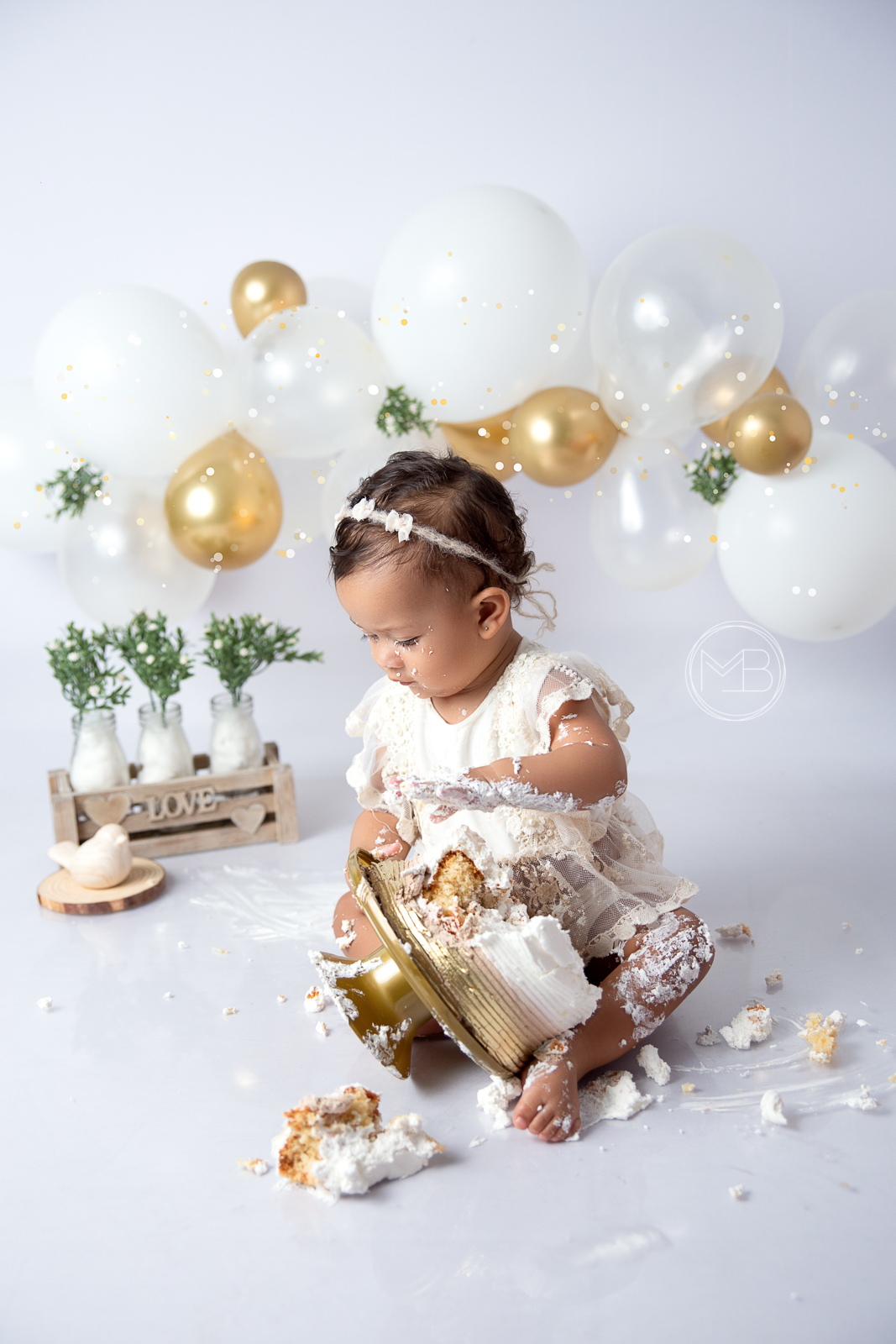 Smash the Cake - o primeiro aninho da Lara