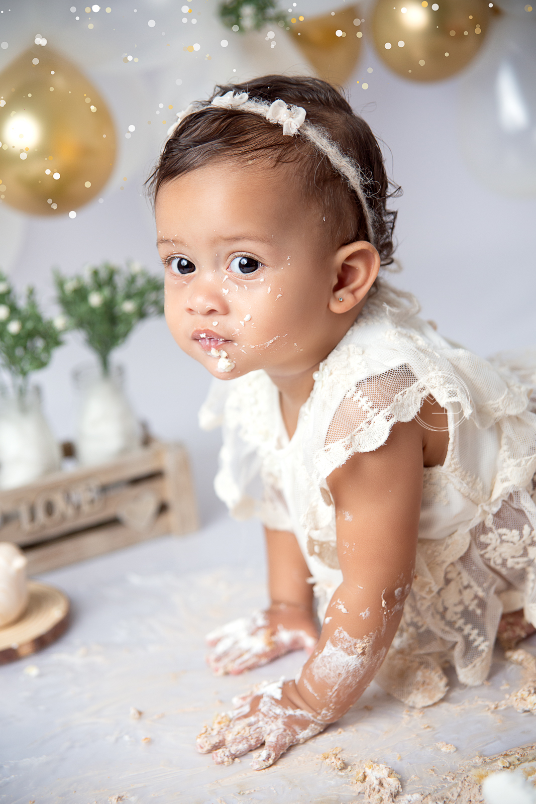 Smash the Cake - o primeiro aninho da Lara