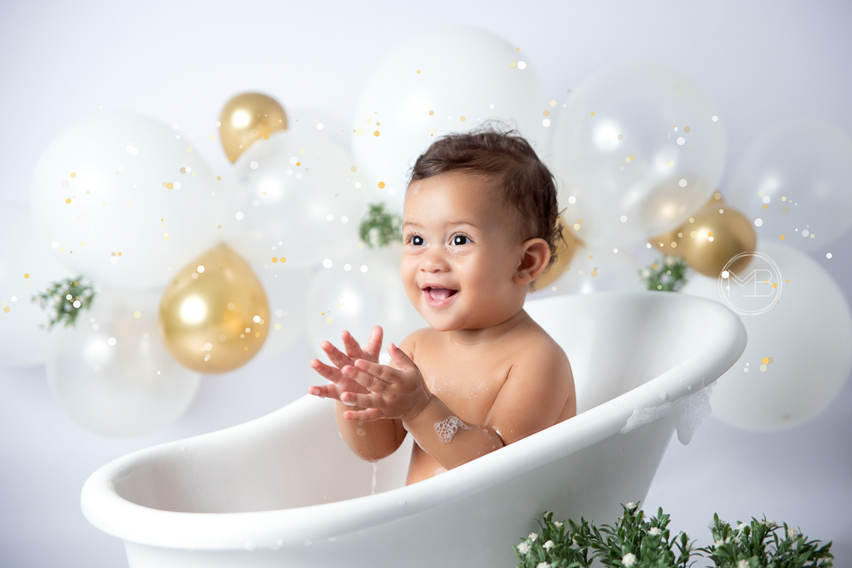 Smash the Cake - o primeiro aninho da Lara