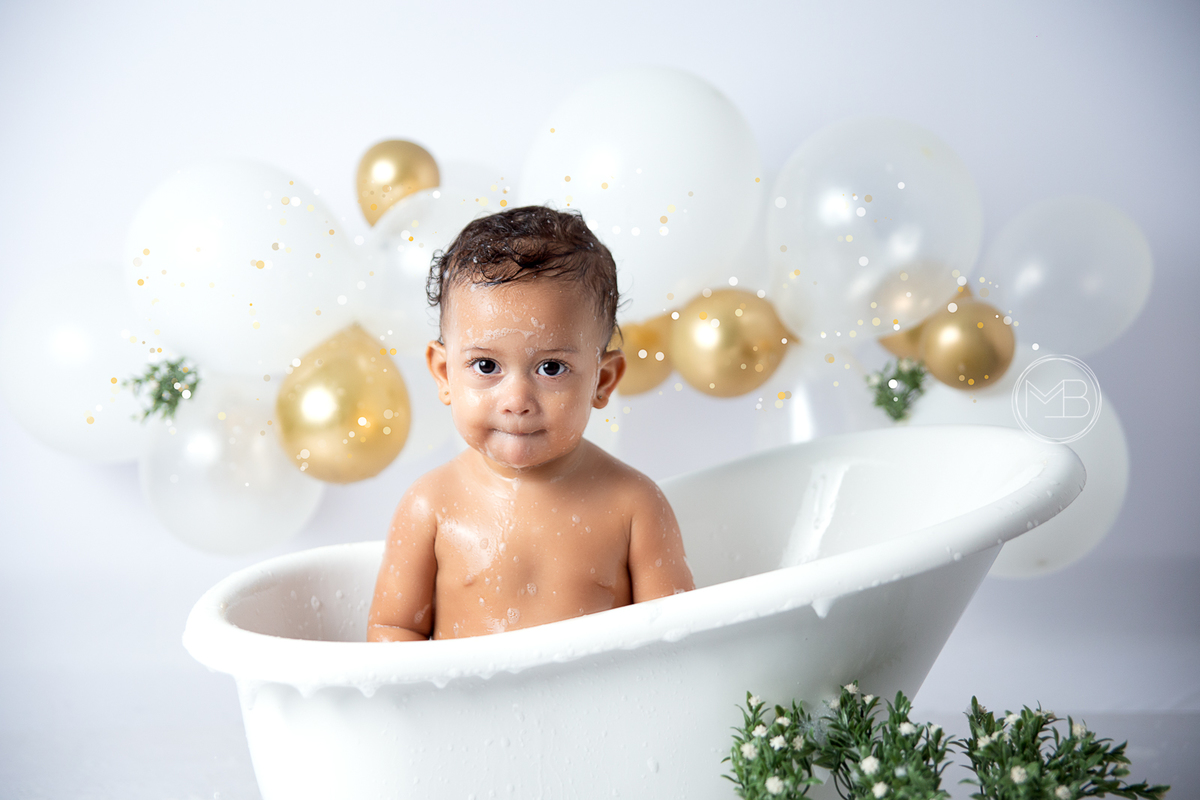 Smash the Cake - o primeiro aninho da Lara