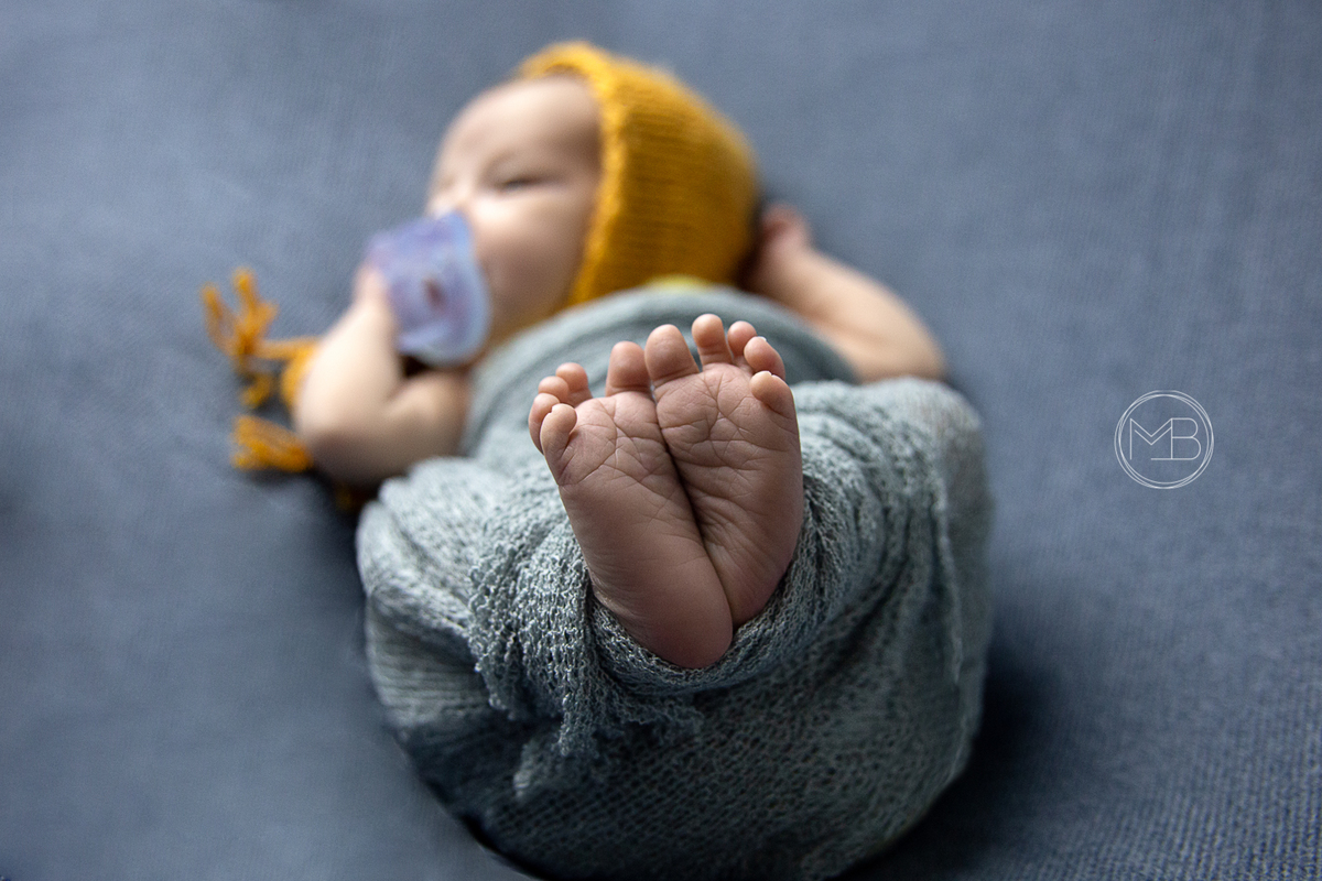 Ensaio Newborn (recém-nascido) do Davi