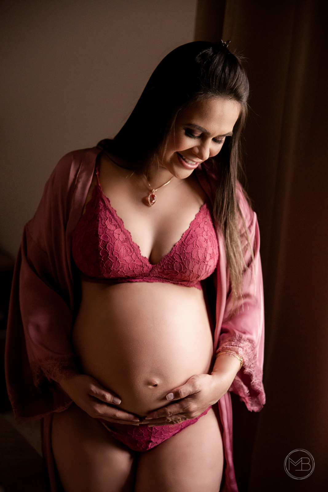 Ensaio Gestante - A doce espera pela Melissa