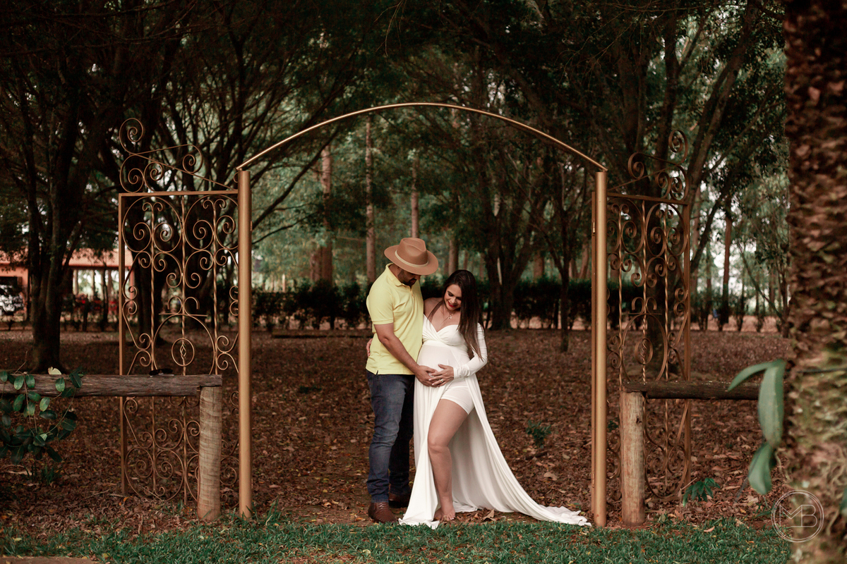 Ensaio Gestante - A doce espera pela Melissa