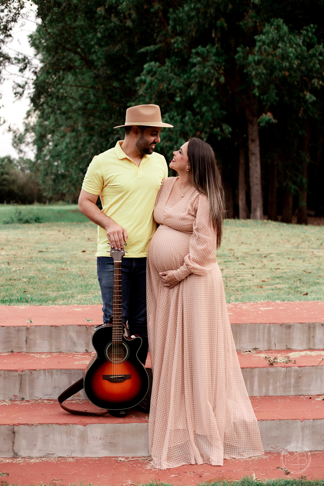 Ensaio Gestante - A doce espera pela Melissa