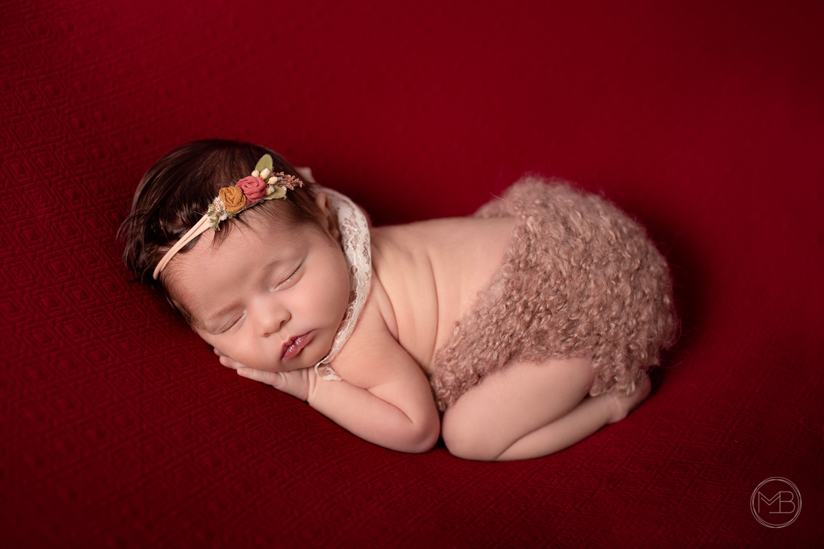 Ensaio Newborn - Os primeiros detalhes da Micaela