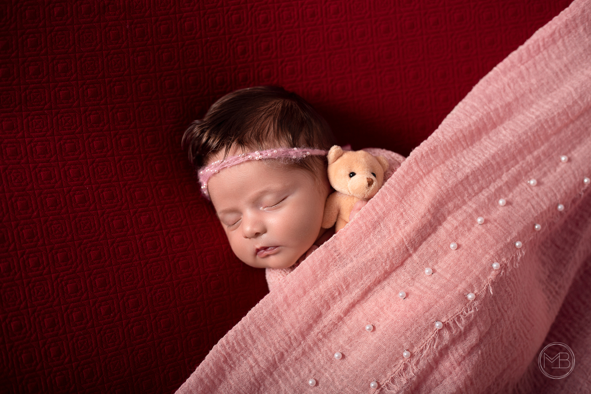 Ensaio Newborn - Os primeiros detalhes da Micaela