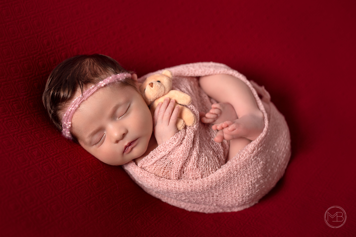 Ensaio Newborn - Os primeiros detalhes da Micaela