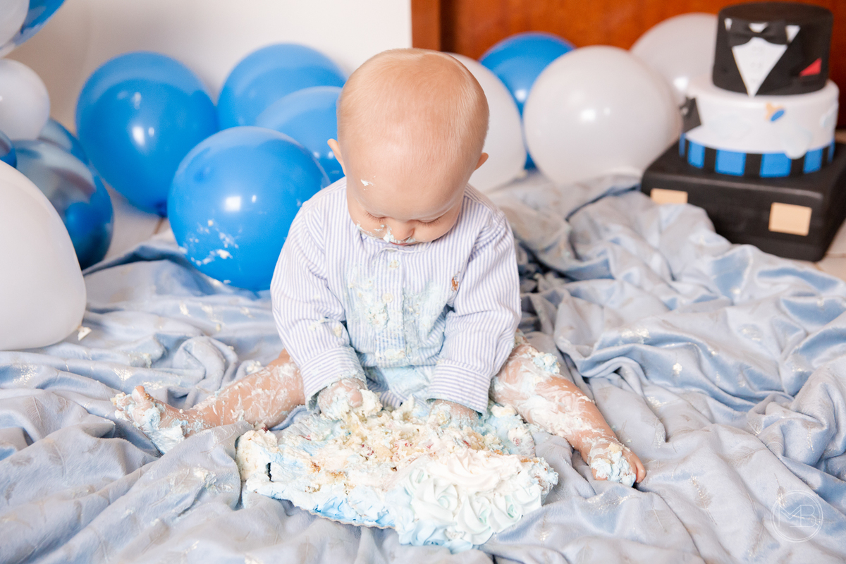 Cake Smash - O primeiro aninho do Gabriel - Pouso Alegre, MG