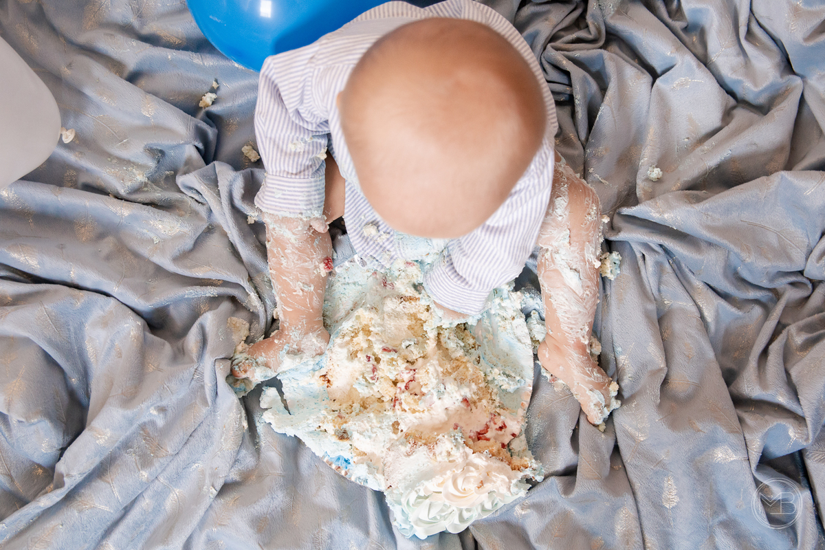 Cake Smash - O primeiro aninho do Gabriel - Pouso Alegre, MG