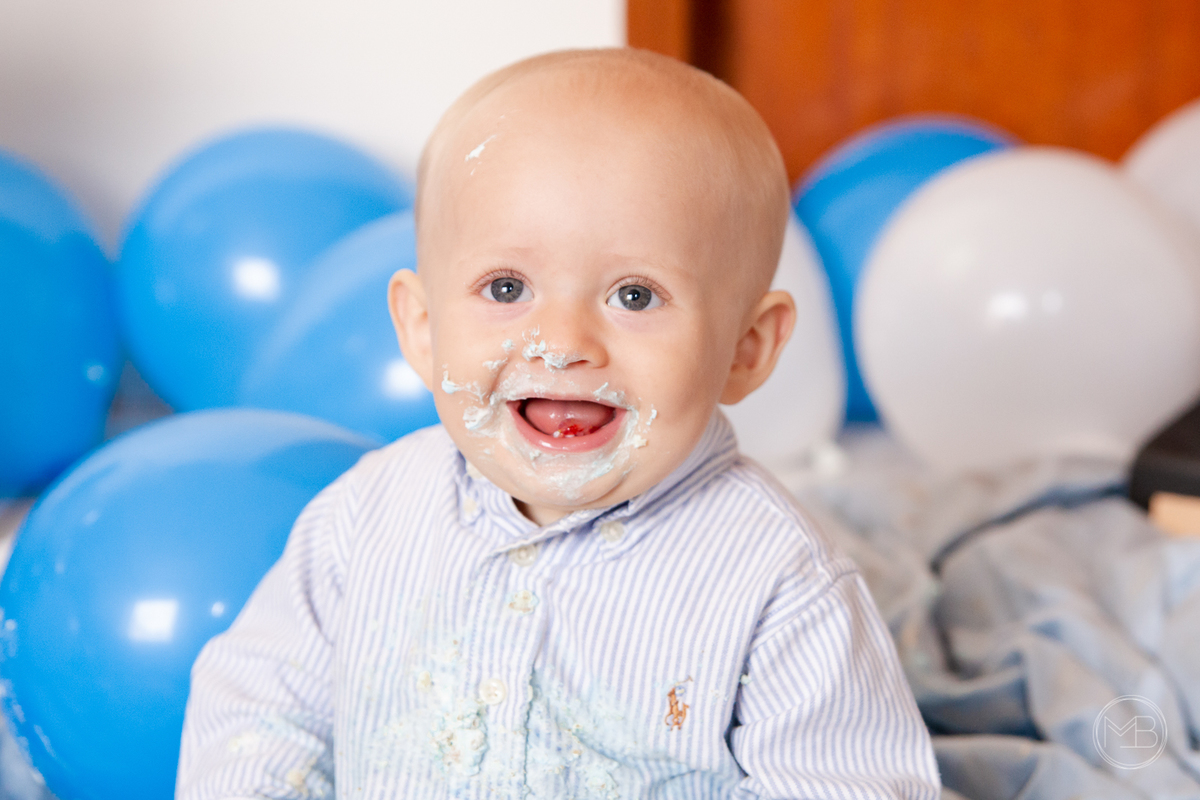 Cake Smash - O primeiro aninho do Gabriel - Pouso Alegre, MG