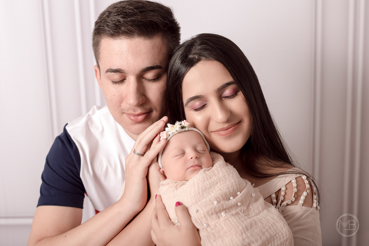 Ensaio Newborn - Os primeiros detalhes da Heloísa