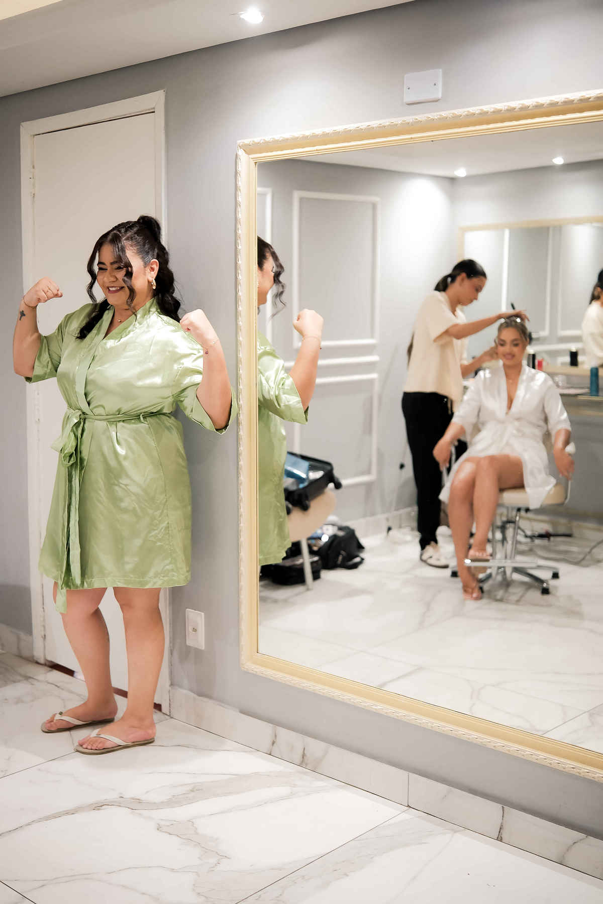 making off noiva santa luzia